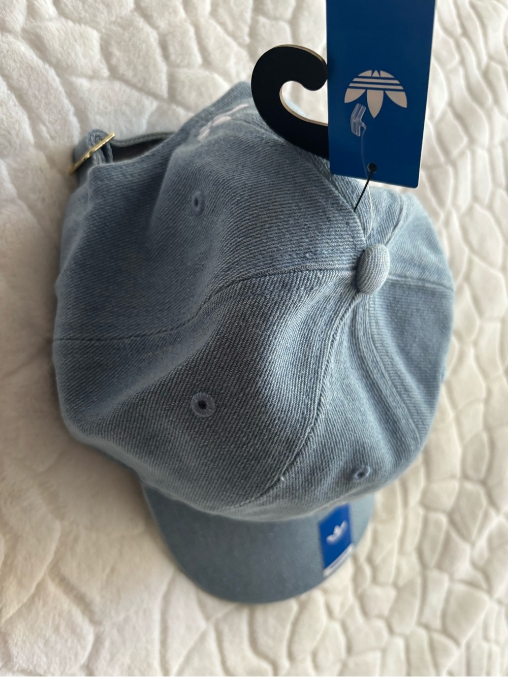 Adidas WOMEN'S HERITAGE DENIM RELAXED HAT - Picture 5 of 8